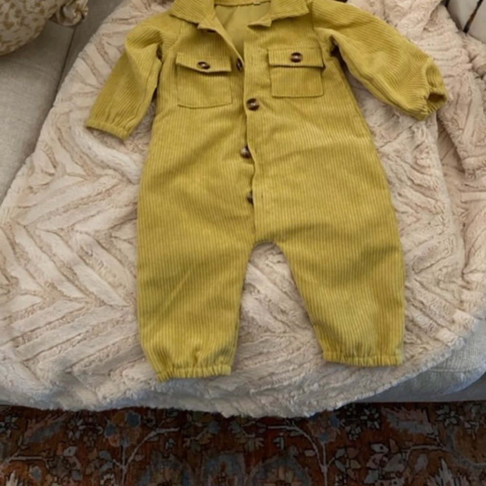 Mustard Corduroy Jumper